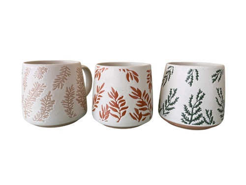 Tazas De Cerámica Ramas