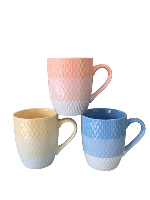 Tazas De Cerámica Degradé 330ml