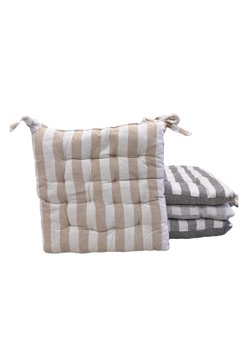 Almohadones Cotton Con Tiritas 40x40cm.