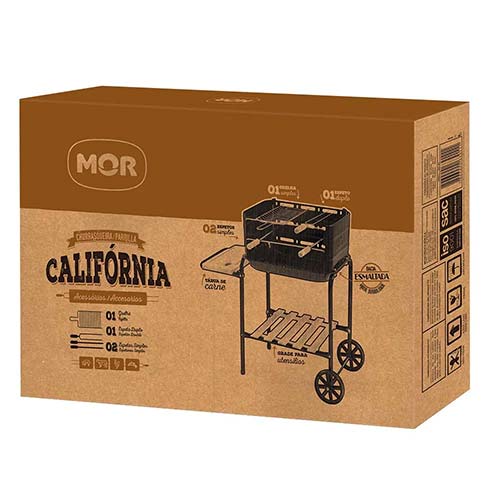 Parrilleros Parrilla Barbacoa California Mor