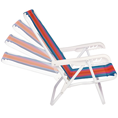 Sillas Para Niños Playeras 4 Posiciones Acero Mor