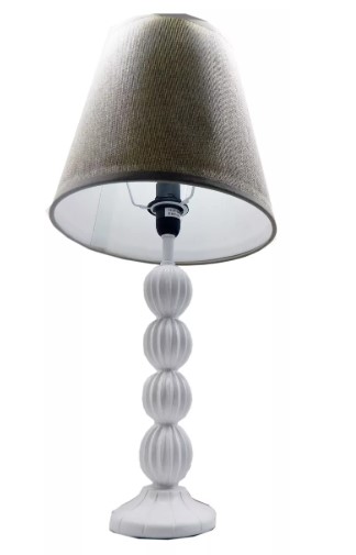 Lámpara Portátil Con Base De Poliresina