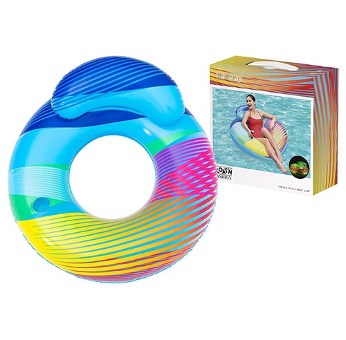 Gomón Inflable Led Con Respaldo +12 Bestway 43252