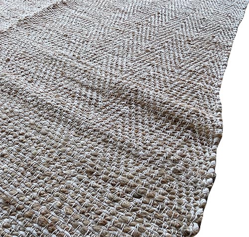 Alfombras De Yute Y Algodón 170x240 Natural 4101