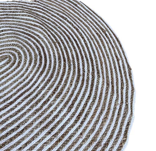 Alfombras De Yute Y Algodón Ovales 120x150