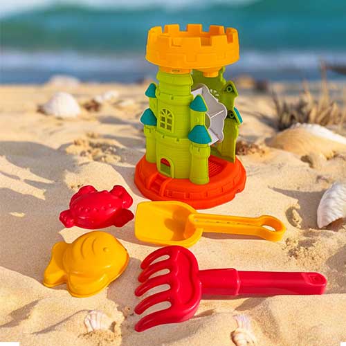 Molinillo De Playa Castillo Con Accesorios