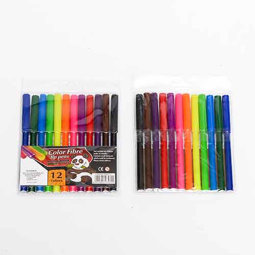 Marcadores Finos 12 Unidades