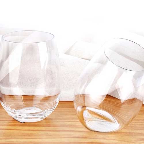 Vasos De Vidrio Corto x6 Qatar 550ml