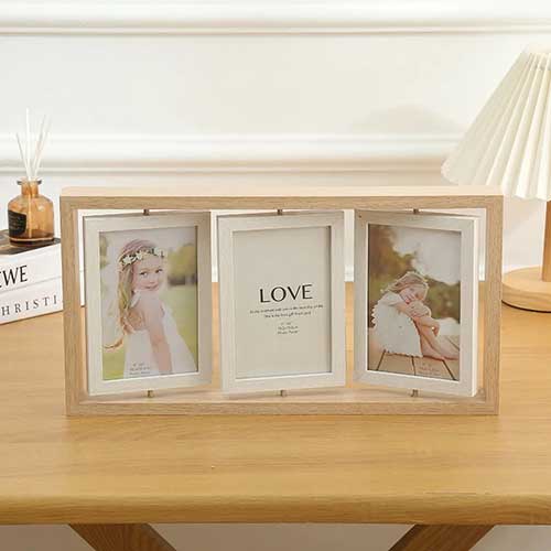 Portarretrato Triple Giratorio 6 Fotos 10x15