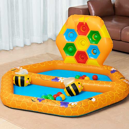 Piscina Infantil Abejas Con Pelotas +1 Bestway
