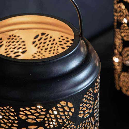 Fanal Negro Oro Piñas