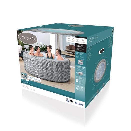 Lay-Z-Spa 6001N Bali Bestway 6P 980Lt 196x71