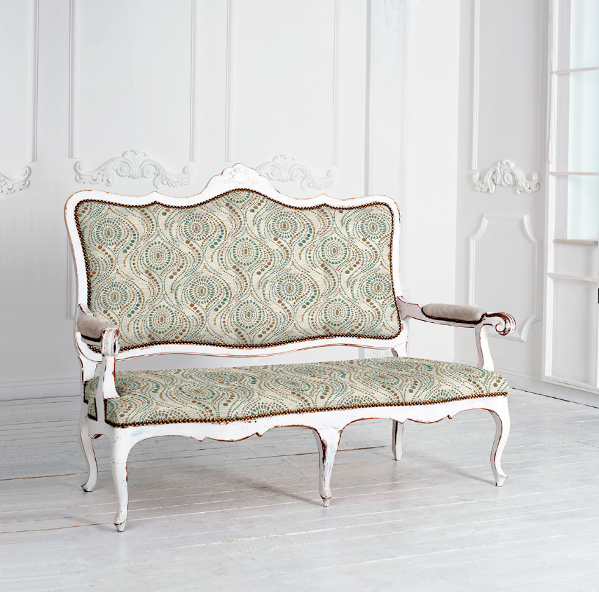 Gobelino Estampado Lenox Círculo Ancho 1.40