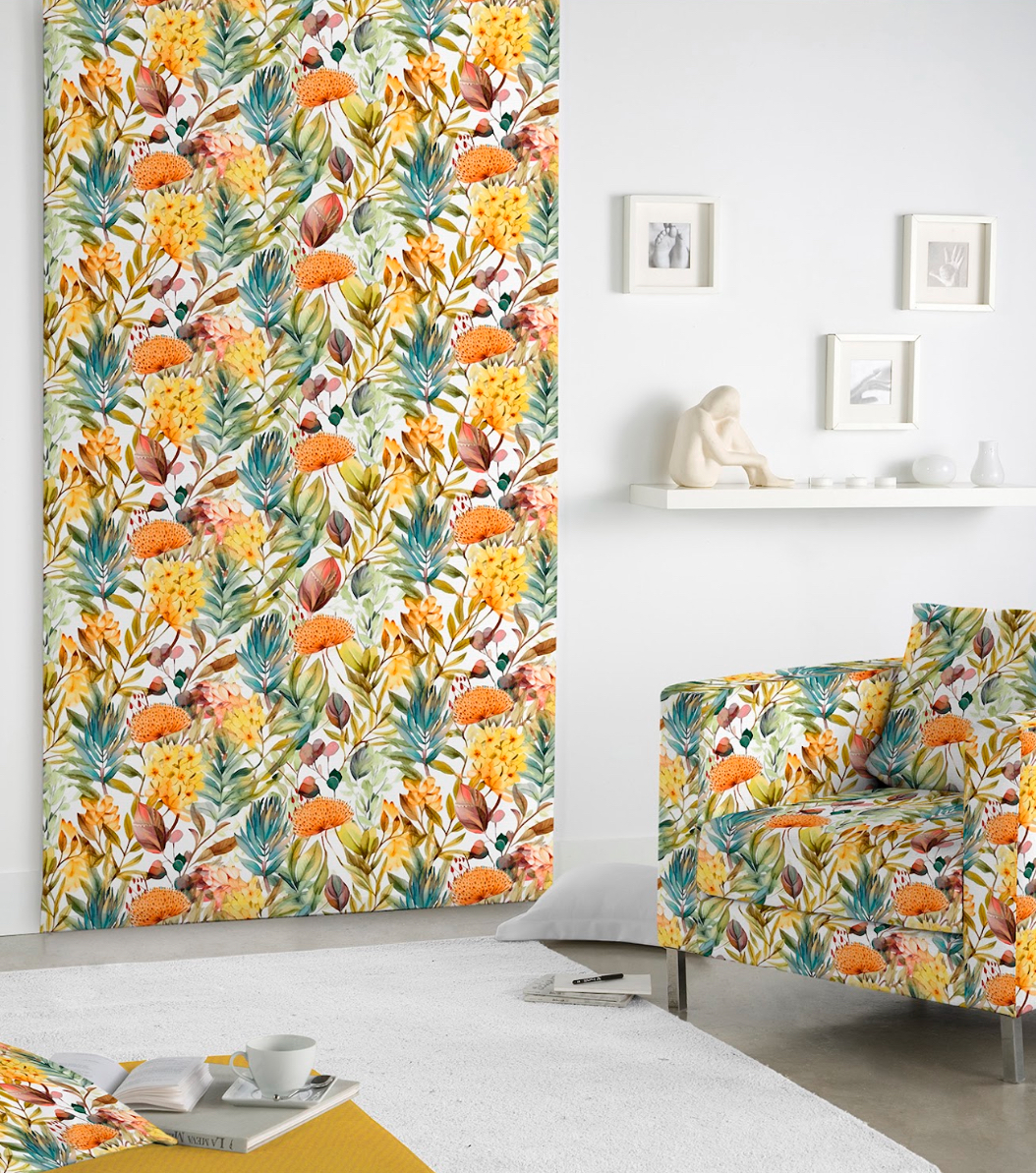 Loneta Estampada Bellida Ancho 2.80