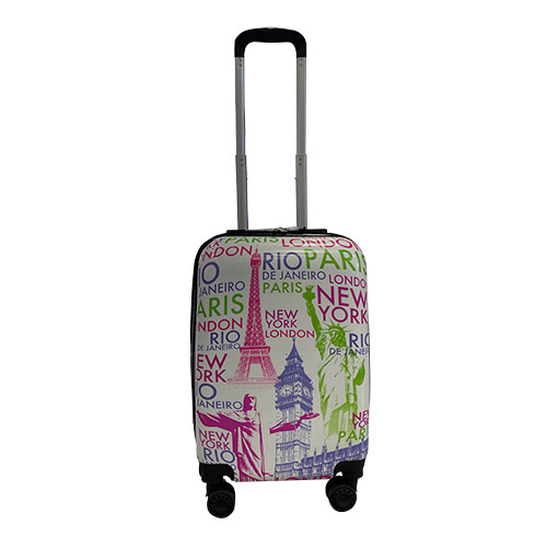 Valijas ABS Estampada Chica