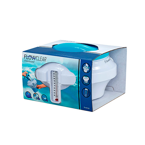 Flotador Químico Cloro C/Termómetro Bestway 58701