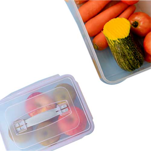 Set De 4 Cajas Organizadoras Con Asa