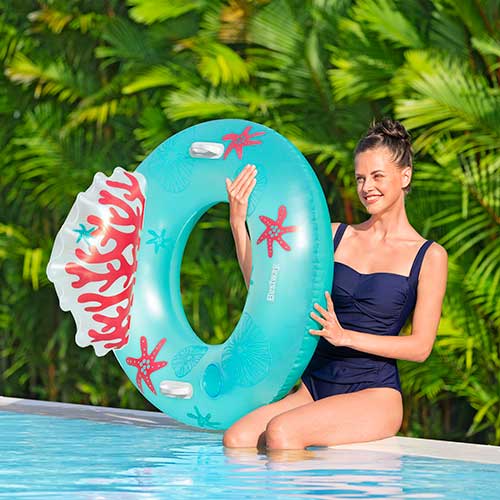 Aro Coral Bliss Con Respaldo +14 Bestway