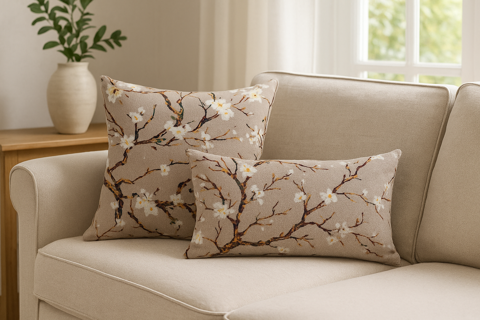 Loneta Estampada Sakura Ancho 2.80