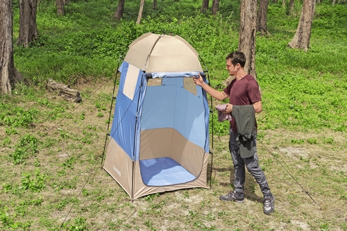 Carpa Baño Station Port 68002 Bestway 110x110x190