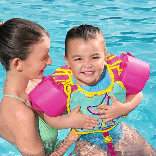 Chaleco Brazos Lentejuelas +3 Bestway