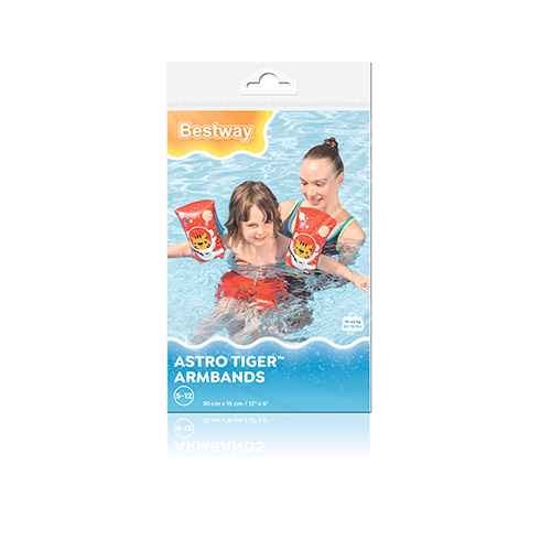 Flotadores Brazos Astro Tiger +5 Bestway