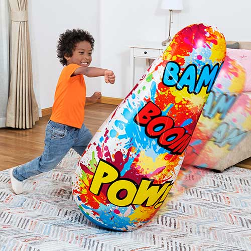 Tentempié Inflable Cómic +3 Bestway 52630