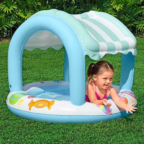 Piscina Infantil Con Toldo Sweet Shoppe +2 Bestway