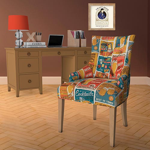 Pantasote Estampado Decorelli Arte Ancho 1.40mt