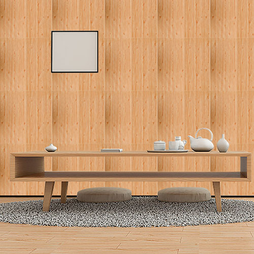 Placas 3D 70x70 De Pared Autoadhesivas Madera