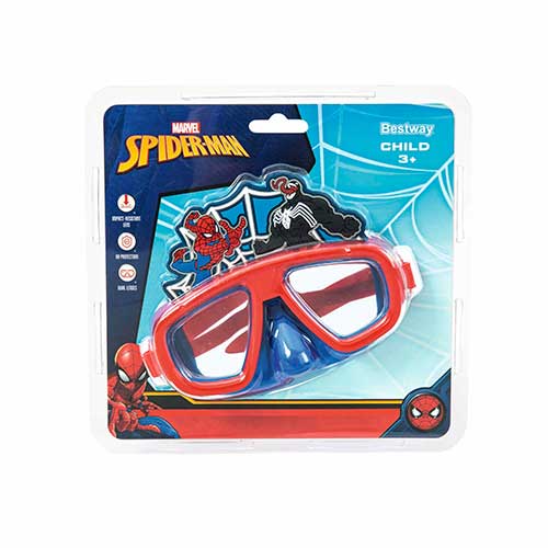 Máscara Acuática Spiderman Deluxe +3 Bestway
