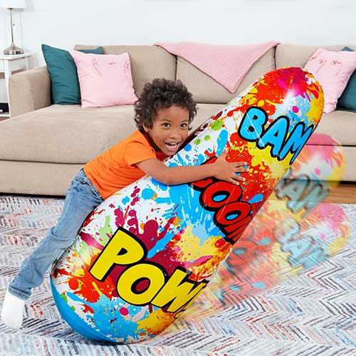 Tentempié Inflable Cómic +3 Bestway 52630