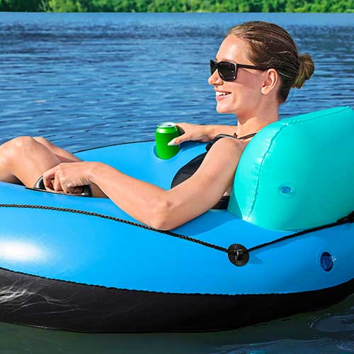 Gomón Inflable Con Respaldo +12 Bestway 43108