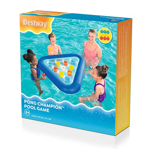 Juego De Pool Pong Champion Piscina +3 Bestway