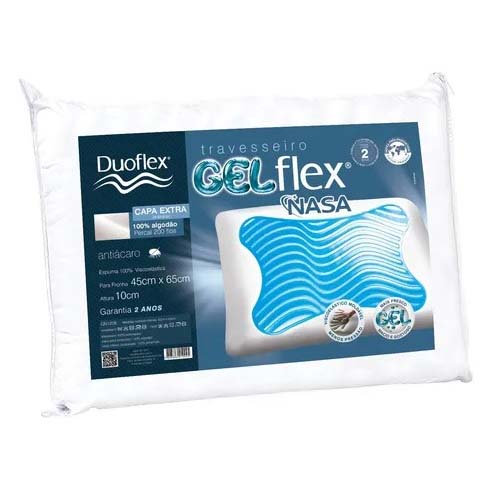 Almohadas Gelflex Nasa 45x65cm.