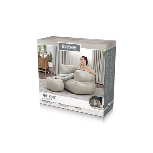 Sillón Inflable Cubo Comfi Bestway 75137